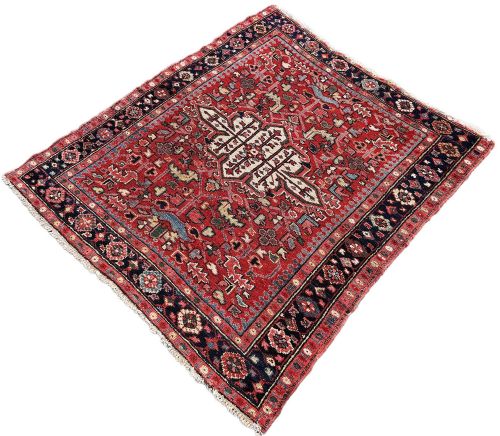 ANTIQUE HERIZ RUG 128M X 115M - ADDITIONAL PHOTO 2