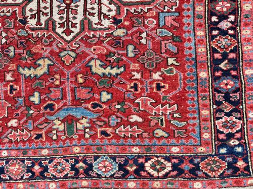 ANTIQUE HERIZ RUG 128M X 115M - ADDITIONAL PHOTO 6
