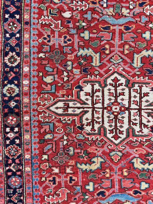 ANTIQUE HERIZ RUG 128M X 115M - ADDITIONAL PHOTO 8