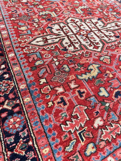 ANTIQUE HERIZ RUG 128M X 115M - ADDITIONAL PHOTO 10