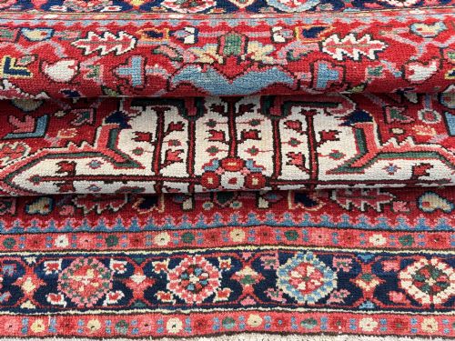 ANTIQUE HERIZ RUG 128M X 115M - ADDITIONAL PHOTO 11