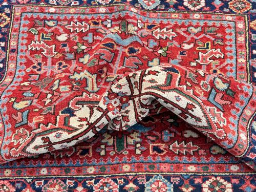 ANTIQUE HERIZ RUG 128M X 115M - ADDITIONAL PHOTO 12