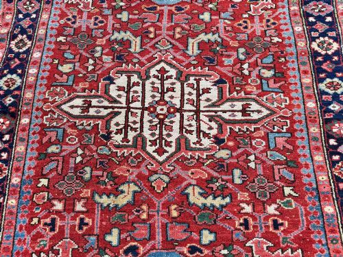 ANTIQUE HERIZ RUG 128M X 115M - ADDITIONAL PHOTO 14