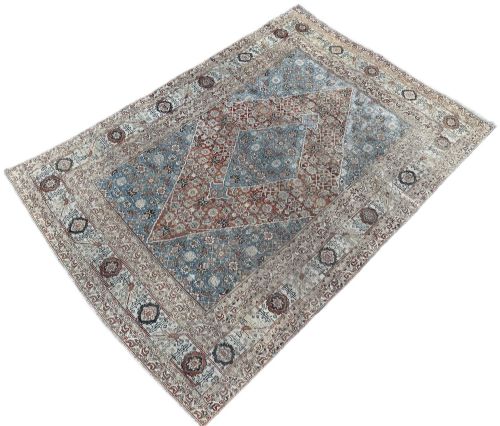 ANTIQUE TABRIZ RUG 168M X 116M - ADDITIONAL PHOTO 2