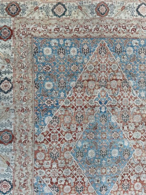 ANTIQUE TABRIZ RUG 168M X 116M - ADDITIONAL PHOTO 11