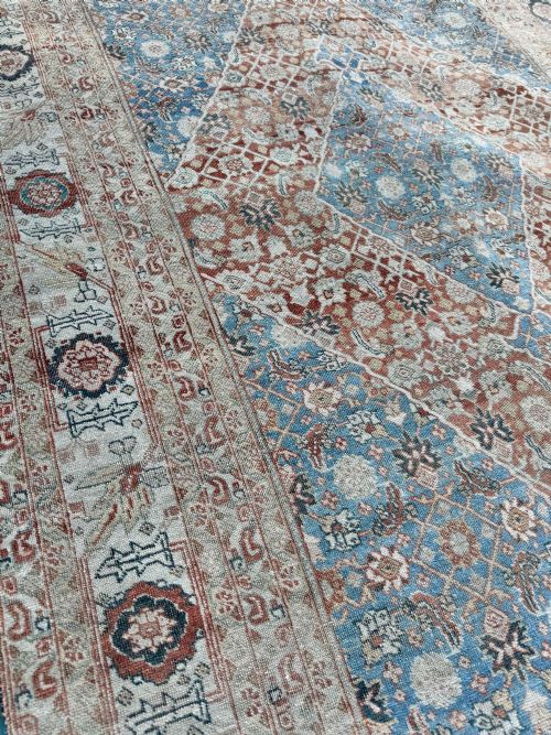 ANTIQUE TABRIZ RUG 168M X 116M - ADDITIONAL PHOTO 13