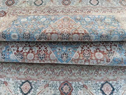 ANTIQUE TABRIZ RUG 168M X 116M - ADDITIONAL PHOTO 14
