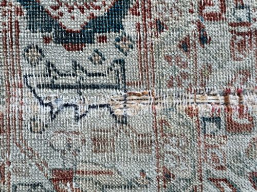 ANTIQUE TABRIZ RUG 168M X 116M - ADDITIONAL PHOTO 16