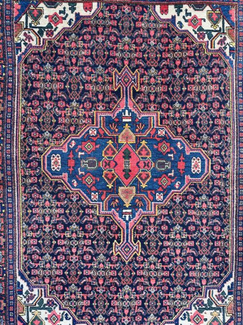 ANTIQUE SENNEH RUG 146M X 108M - ADDITIONAL PHOTO 12
