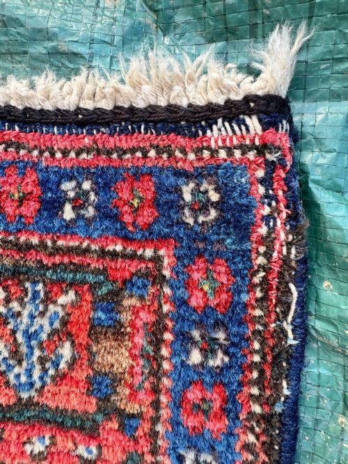 ANTIQUE SENNEH RUG 146M X 108M - ADDITIONAL PHOTO 17