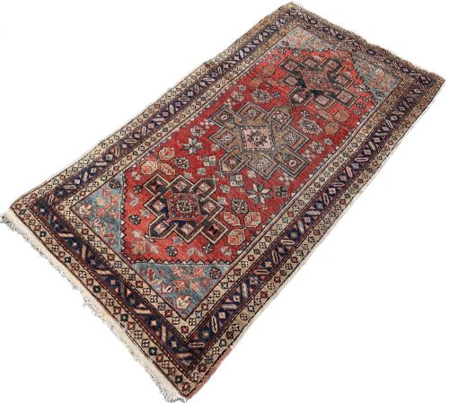ANTIQUE HERIZ RUG 186M X 102M - ADDITIONAL PHOTO 2