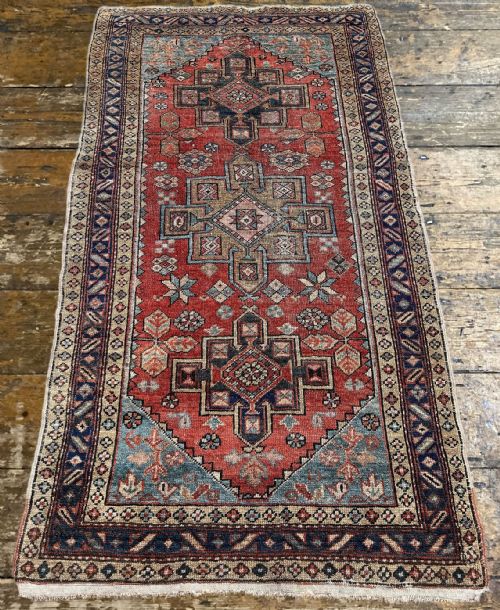 ANTIQUE HERIZ RUG 186M X 102M - ADDITIONAL PHOTO 3