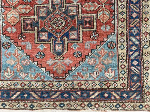 ANTIQUE HERIZ RUG 186M X 102M - ADDITIONAL PHOTO 6