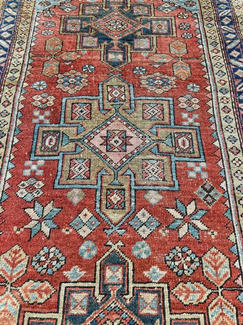 ANTIQUE HERIZ RUG 186M X 102M - ADDITIONAL PHOTO 7