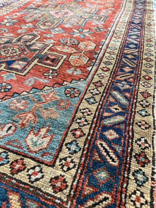 ANTIQUE HERIZ RUG 186M X 102M - ADDITIONAL PHOTO 8