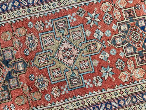 ANTIQUE HERIZ RUG 186M X 102M - ADDITIONAL PHOTO 11