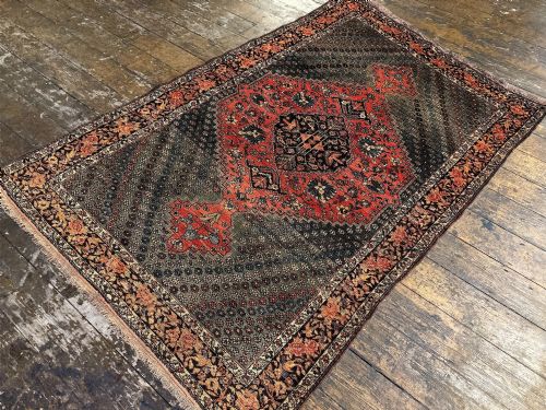 ANTIQUE BAKHTIAR RUG 211M X 133M - ADDITIONAL PHOTO 4