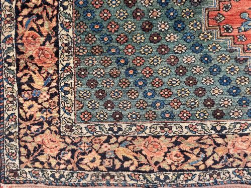 ANTIQUE BAKHTIAR RUG 211M X 133M - ADDITIONAL PHOTO 7
