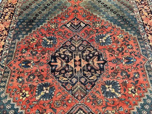 ANTIQUE BAKHTIAR RUG 211M X 133M - ADDITIONAL PHOTO 8