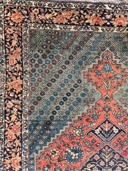ANTIQUE BAKHTIAR RUG 211M X 133M - ADDITIONAL PHOTO 12