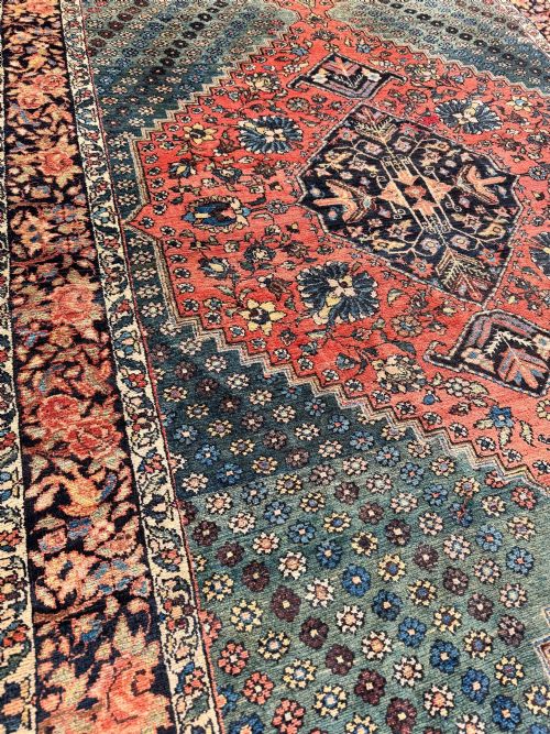 ANTIQUE BAKHTIAR RUG 211M X 133M - ADDITIONAL PHOTO 14