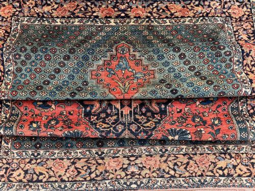 ANTIQUE BAKHTIAR RUG 211M X 133M - ADDITIONAL PHOTO 15