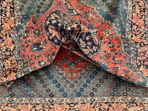 ANTIQUE BAKHTIAR RUG 211M X 133M - ADDITIONAL PHOTO 16