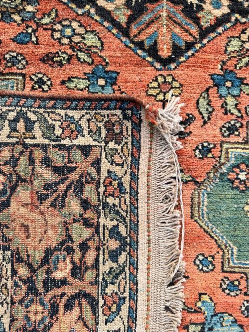 ANTIQUE BAKHTIAR RUG 211M X 133M - ADDITIONAL PHOTO 17
