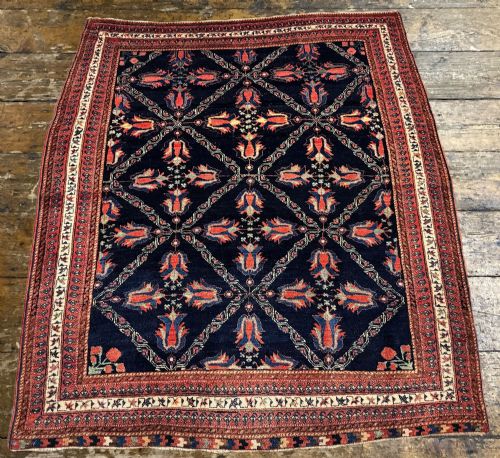 ANTIQUE TRIBAL AFSHAR RUG 148M X 130M - ADDITIONAL PHOTO 3