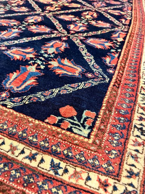 ANTIQUE TRIBAL AFSHAR RUG 148M X 130M - ADDITIONAL PHOTO 8