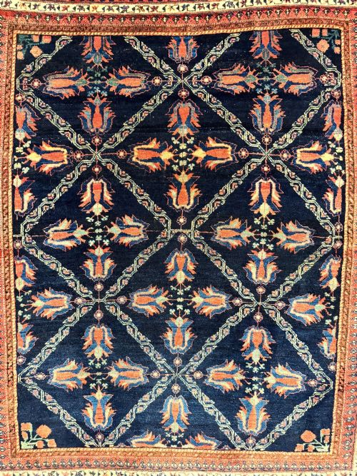 ANTIQUE TRIBAL AFSHAR RUG 148M X 130M - ADDITIONAL PHOTO 13