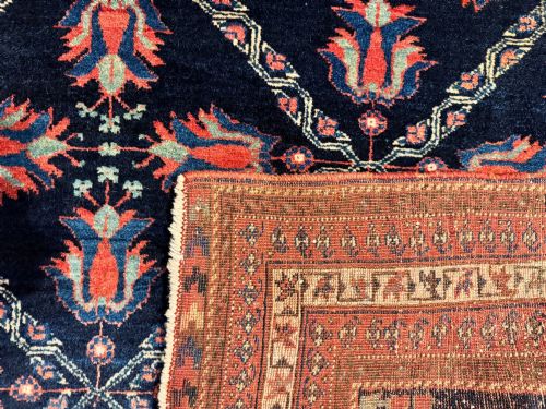 ANTIQUE TRIBAL AFSHAR RUG 148M X 130M - ADDITIONAL PHOTO 18