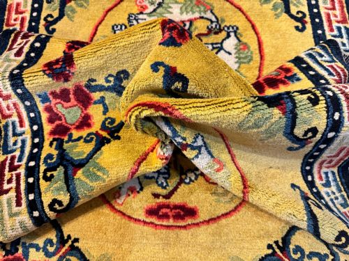 ANTIQUE CHINESE NINGXIA RUG 168M X 076M - ADDITIONAL PHOTO 13