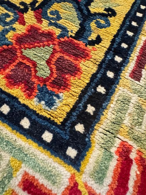 ANTIQUE CHINESE NINGXIA RUG 150M X 076M - ADDITIONAL PHOTO 9