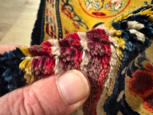 ANTIQUE CHINESE NINGXIA RUG 150M X 076M - ADDITIONAL PHOTO 17