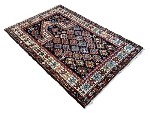 ANTIQUE CAUCASIAN PRAYER RUG 151M X 103M - ADDITIONAL PHOTO 2