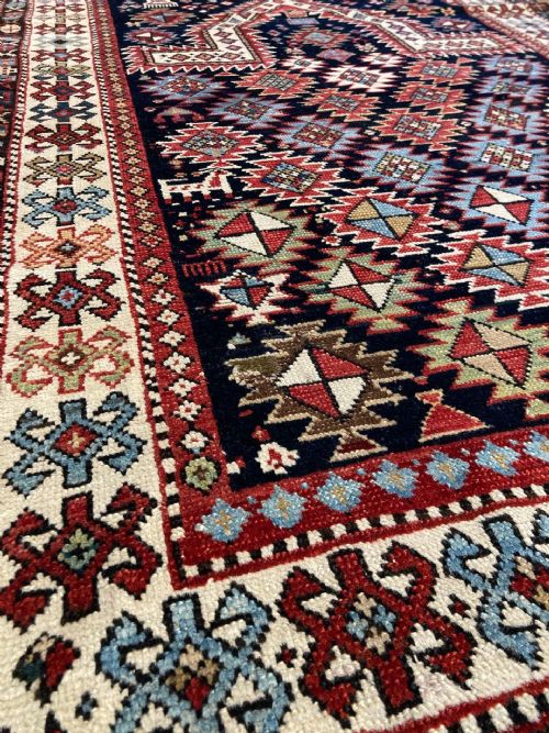 ANTIQUE CAUCASIAN PRAYER RUG 151M X 103M - ADDITIONAL PHOTO 7