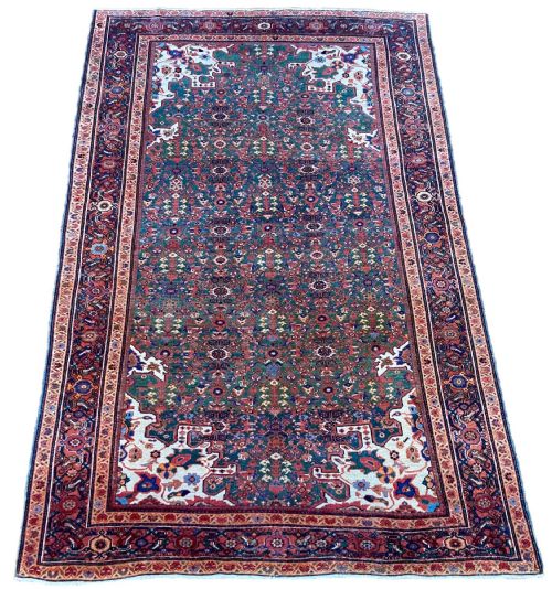 ANTIQUE MAHAL RUG 208M X 132M - ADDITIONAL PHOTO 1