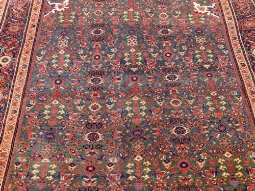ANTIQUE MAHAL RUG 208M X 132M - ADDITIONAL PHOTO 6