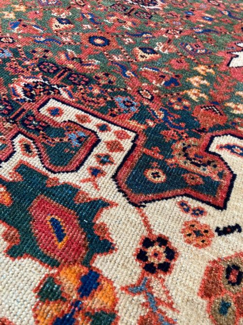 ANTIQUE MAHAL RUG 208M X 132M - ADDITIONAL PHOTO 8