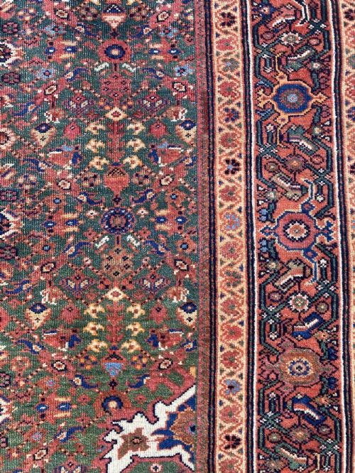ANTIQUE MAHAL RUG 208M X 132M - ADDITIONAL PHOTO 9