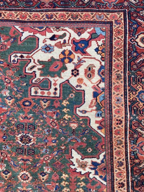 ANTIQUE MAHAL RUG 208M X 132M - ADDITIONAL PHOTO 10