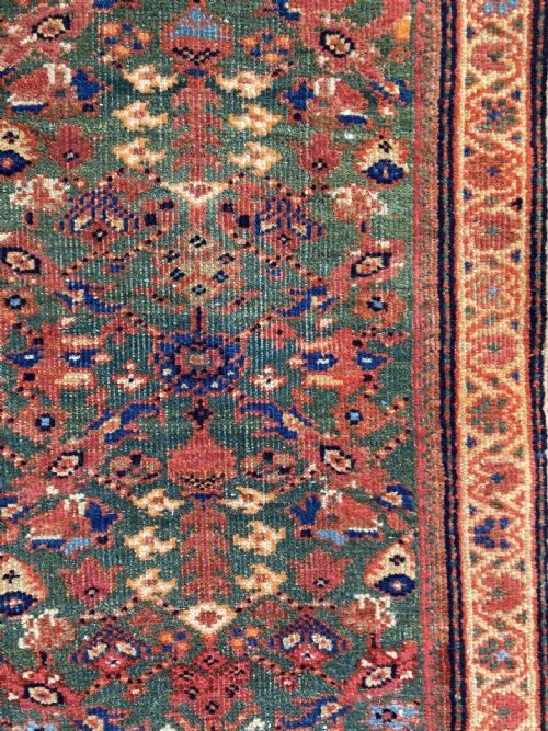 ANTIQUE MAHAL RUG 208M X 132M - ADDITIONAL PHOTO 11