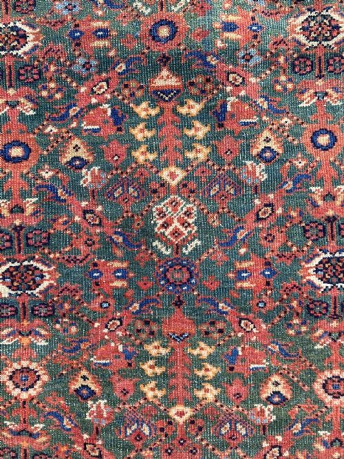 ANTIQUE MAHAL RUG 208M X 132M - ADDITIONAL PHOTO 12