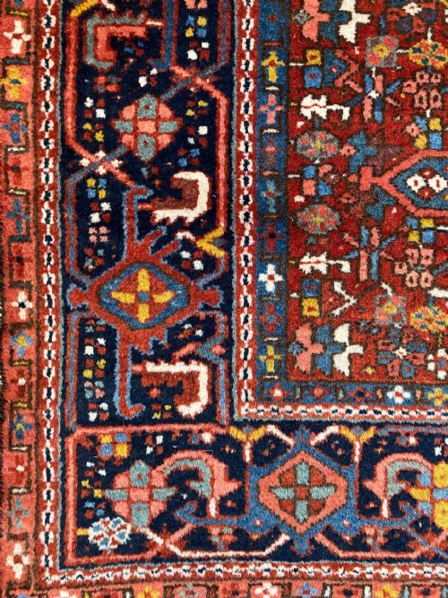 ANTIQUE KARADJA RUG 193M X 141M - ADDITIONAL PHOTO 5