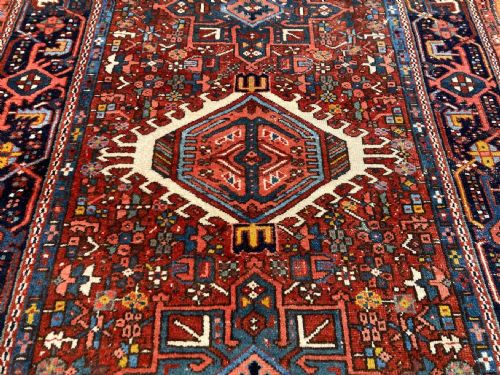 ANTIQUE KARADJA RUG 193M X 141M - ADDITIONAL PHOTO 6