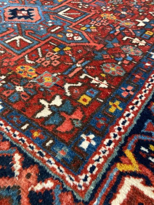 ANTIQUE KARADJA RUG 193M X 141M - ADDITIONAL PHOTO 8