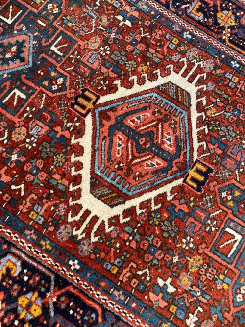 ANTIQUE KARADJA RUG 193M X 141M - ADDITIONAL PHOTO 9