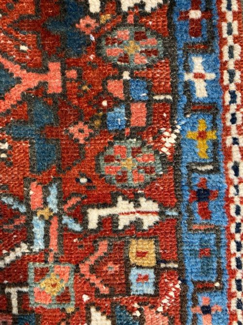 ANTIQUE KARADJA RUG 193M X 141M - ADDITIONAL PHOTO 15