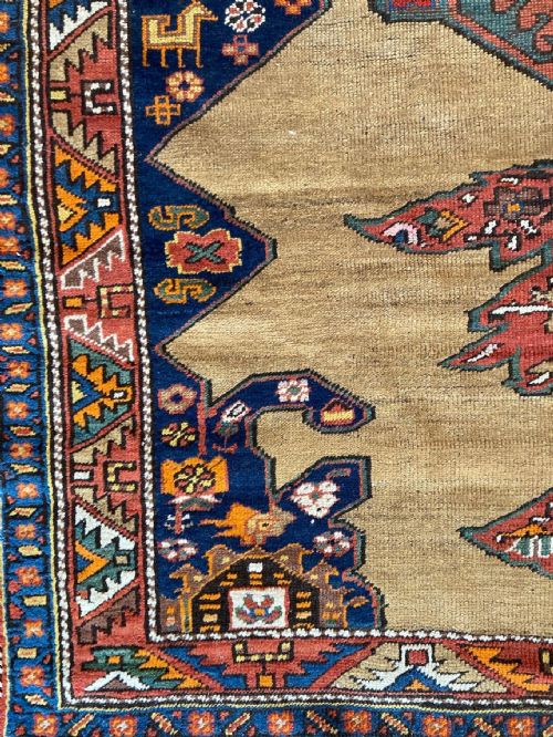 ANTIQUE CAUCASIAN RUG 181M X 124M - ADDITIONAL PHOTO 4